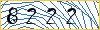 Type the numbers that you see in the picture