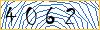 Type the numbers that you see in the picture