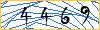 Type the numbers that you see in the picture