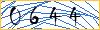 Type the numbers that you see in the picture