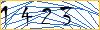 Type the numbers that you see in the picture