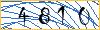 Type the numbers that you see in the picture