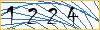 Type the numbers that you see in the picture