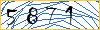 Type the numbers that you see in the picture