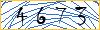 Type the numbers that you see in the picture