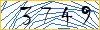 Type the numbers that you see in the picture