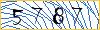 Type the numbers that you see in the picture