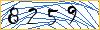 Type the numbers that you see in the picture