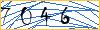 Type the numbers that you see in the picture