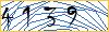 Type the numbers that you see in the picture