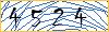 Type the numbers that you see in the picture
