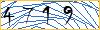 Type the numbers that you see in the picture