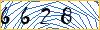 Type the numbers that you see in the picture