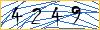 Type the numbers that you see in the picture
