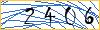 Type the numbers that you see in the picture