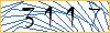 Type the numbers that you see in the picture