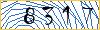 Type the numbers that you see in the picture