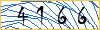 Type the numbers that you see in the picture