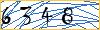 Type the numbers that you see in the picture