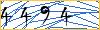 Type the numbers that you see in the picture