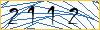 Type the numbers that you see in the picture