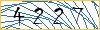 Type the numbers that you see in the picture