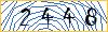 Type the numbers that you see in the picture