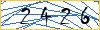 Type the numbers that you see in the picture