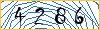 Type the numbers that you see in the picture