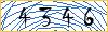 Type the numbers that you see in the picture