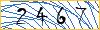 Type the numbers that you see in the picture