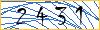 Type the numbers that you see in the picture