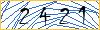 Type the numbers that you see in the picture