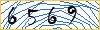 Type the numbers that you see in the picture