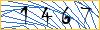 Type the numbers that you see in the picture