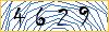 Type the numbers that you see in the picture