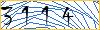 Type the numbers that you see in the picture