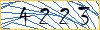 Type the numbers that you see in the picture