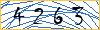 Type the numbers that you see in the picture