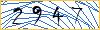 Type the numbers that you see in the picture