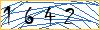 Type the numbers that you see in the picture