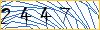 Type the numbers that you see in the picture