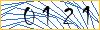 Type the numbers that you see in the picture