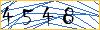 Type the numbers that you see in the picture