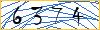 Type the numbers that you see in the picture