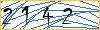 Type the numbers that you see in the picture