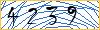 Type the numbers that you see in the picture