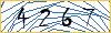 Type the numbers that you see in the picture