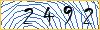 Type the numbers that you see in the picture