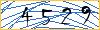 Type the numbers that you see in the picture